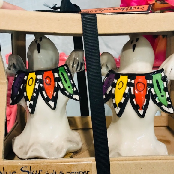 Blue Sky Other - ⬇️🆕Blue Sky Ghost Salt & Pepper Shaker Set-NWT